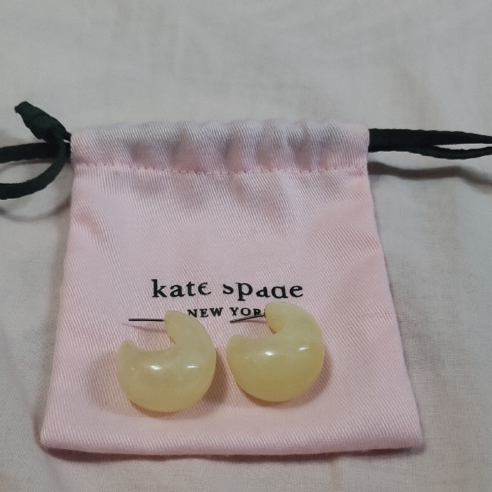 Kate Spade Cream Earrings